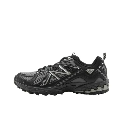 New Balance ML610 Повседневный Низкий Топ Черный Унисекс