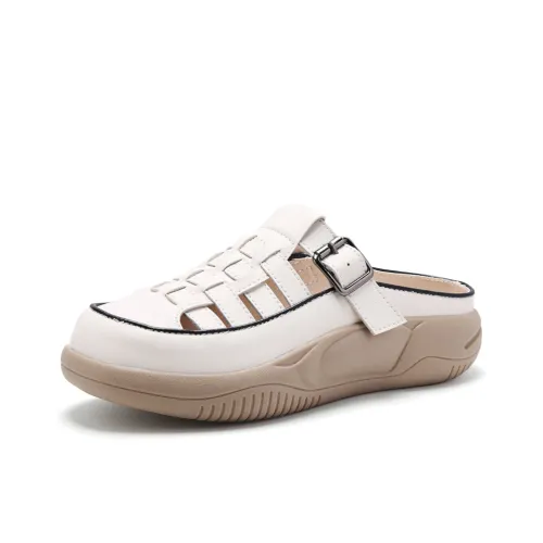 Reivanti противоскользящие домашние тапочки для женщин бежевые