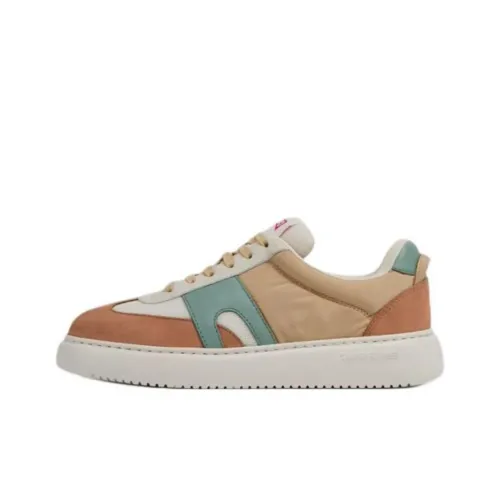 CAMPER Runner K21 Sorona Противоскользящий Низкий Топ Повседневная Обувь Женская Оранжевый Зеленый