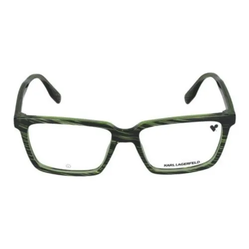 KARL LAGERFELD Пластик Квадратные Оправы для очков Мужские Зеленые