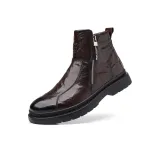 Коричневый с флисовой подкладкой