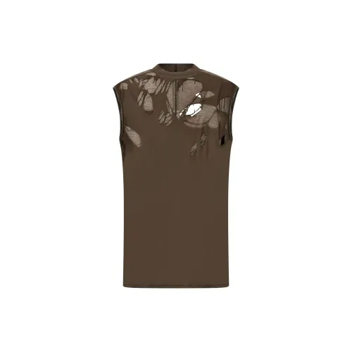 Rick Owens DRKSHDW Топ Мужской Коричневый