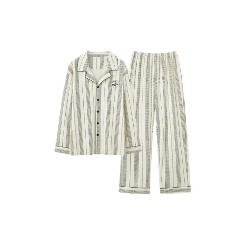 Huggy Kissy Пижамный комплект Мужской Абрикос