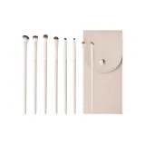 Yundaci 8 шт. Набор щеток для теней для век + Сумка для кистей