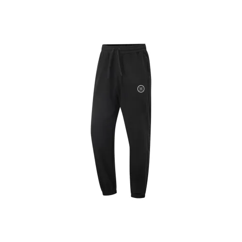 LINING Черные Мужские Вязаные Спортивные Штаны