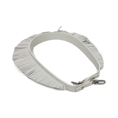 Delvau Телячья кожа Сумка Ремень Женская Серебряный