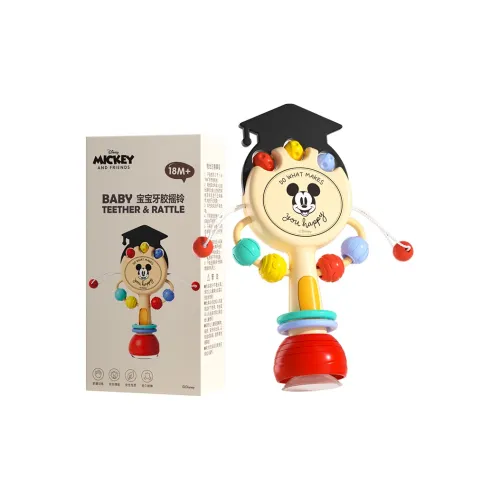 Disney Музыкальная игрушка-шейкер четыре в одном тренировки захвата игрушка для прорезывания зубов развивающие игрушки