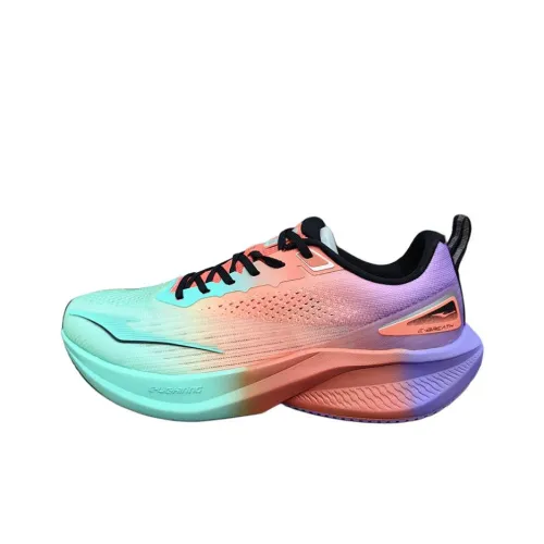 Erke Беговые кроссовки Low Top Зеленый Красный Фиолетовый Мужской