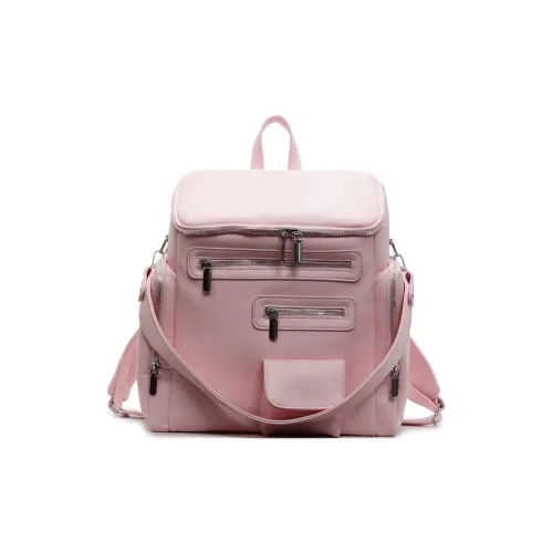 LETOO ПУ (полиуретан) Рюкзак Стандартный Унисекс Розовый Черный Бежевый Белый Синий Фиолетовый