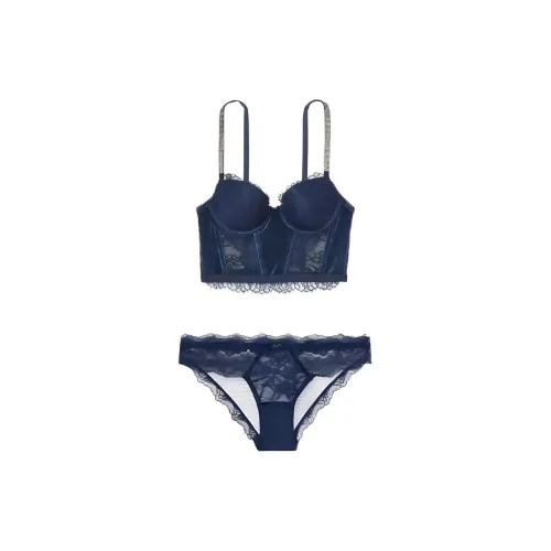 Victoria's Secret Комплект нижнего белья для женщин морской синий