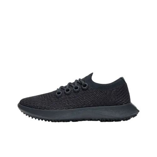 Allbirds Tree Dasher Повседневный Низкий Топ Натуральный Черный Натуральный Черный Подкладочная ткань Женские