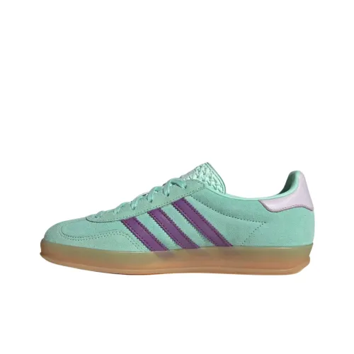 Adidas Originals GAZELLE INDOOR Low Топ Скейтборд Кроссовки Женские Зеленые