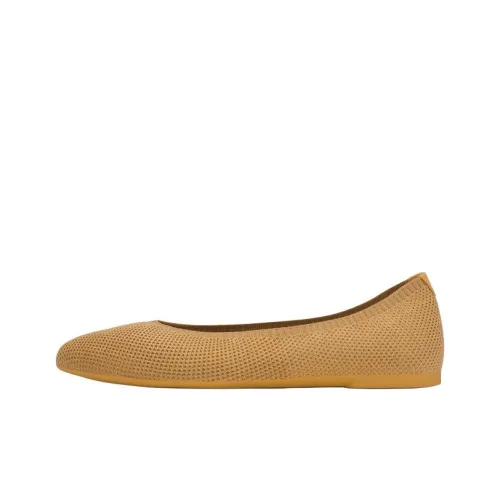 Allbirds Tree Breezer Point Кэжуал Низкий Топ ОСЕНЬ Дерево Желтый Женский