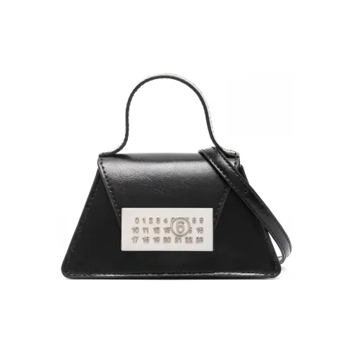 MM6 MAISON MARGIELA Сумка через плечо из телячьей кожи мини-сумка женская черная