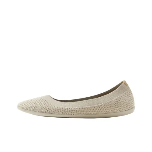 Allbirds Tree Breezers Повседневные Низкие Кеды Бежево-Желтые Женские
