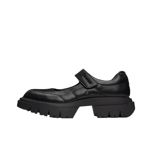Untitlab Mary Jane Shoes Black Men's