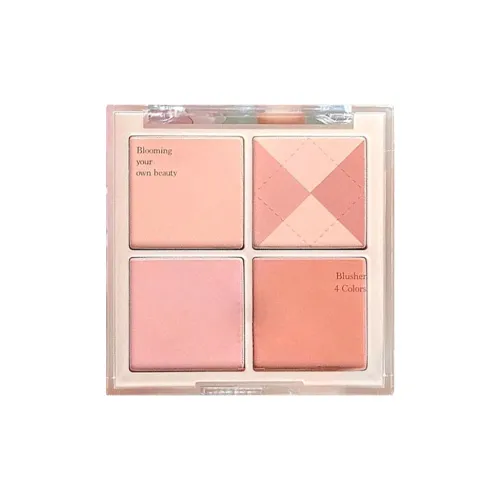 DIKALU 4 цвета Румяна расширяющиеся и сокращающиеся COLORS Натуральный Матовый Прозрачный