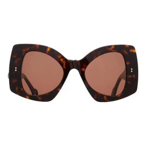 JW Anderson Ацетат Нерегулярная форма Солнцезащитные очки Мужской Черепаховый