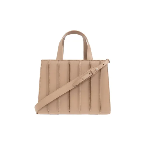 MaxMara Сумка из коровьей кожи одно плечо женский светлый умбра