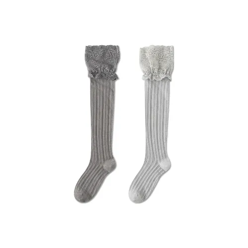 AUGUST Колено Высокие Носки Женские 2 Пачки