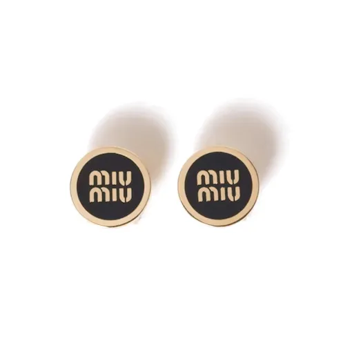MIU MIU Серьги с эмалью унисекс