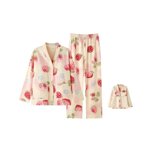ZAO FU NIAO Пижамный комплект Женская Красота 'Berry' And Beyond