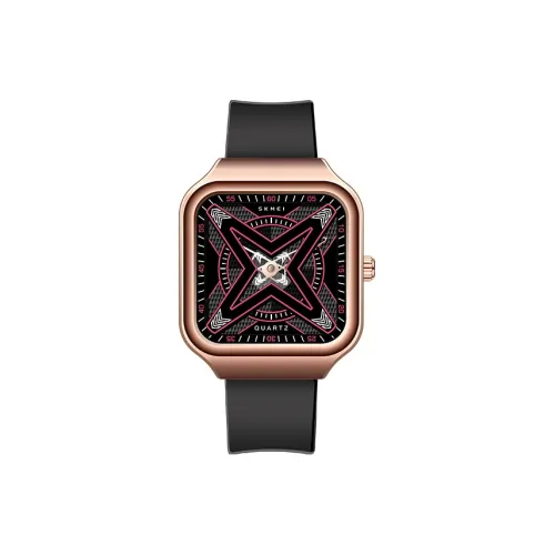 SKMEI Trendy Evolution Collection Кварцевые Механические Часы Унисекс Черный Циферблат