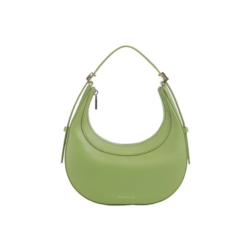 COCCINELLE GRAIN LEATHER Сумка через плечо Мини Женская Зеленая