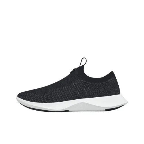 Allbirds Tree Dasher Relay Повседневный Низкий Топ Натуральный Черный Пузырьки Белый Подкладочная ткань Женские
