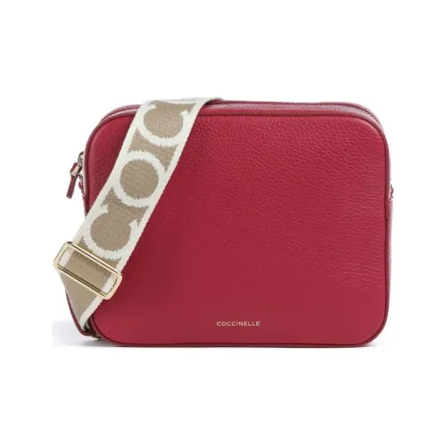 COCCINELLE GRAIN LEATHER Сумка через плечо Женская Красная