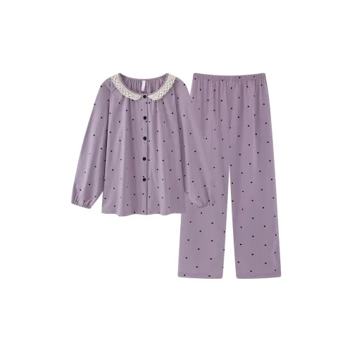 ROMANTIC·SPRING Пижамный комплект женский фиолетовый