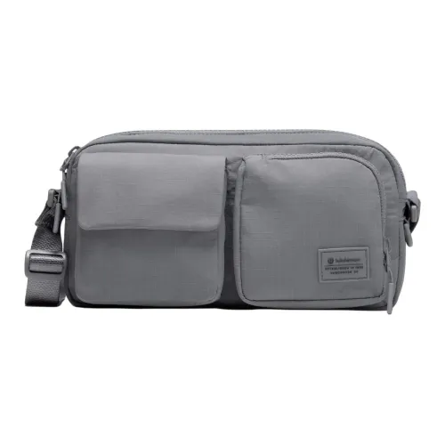 lululemon Нейлоновые сумки через плечо Мужские Серые