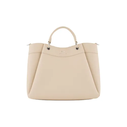 AMANI Полиуретан Тоут Сумка Сумка для покупок Сумка через плечо Сумка Большая Женская Светлый Абрикос