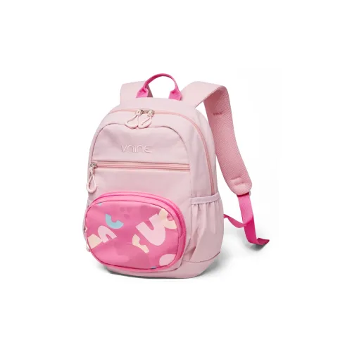 V.NINE Ткань Рюкзак Детский Клубнично-Розовый Океан-Синий