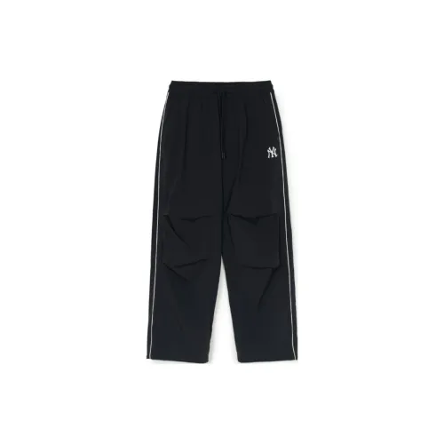 Mlb Base Logo Нью-Йорк Янкис Вязаные Тренировочные Штаны Мужские Черные