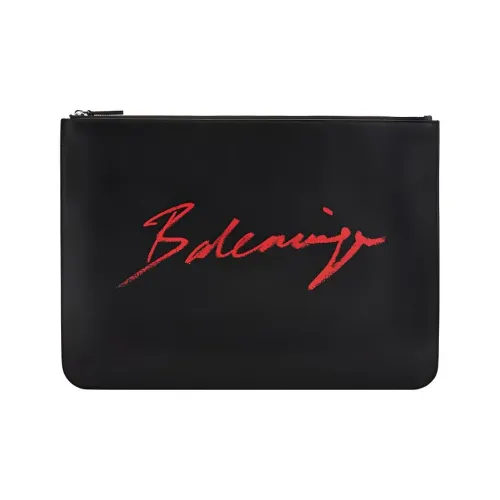 Balenciaga Клатч из коровьей кожи стандартный мужской черный