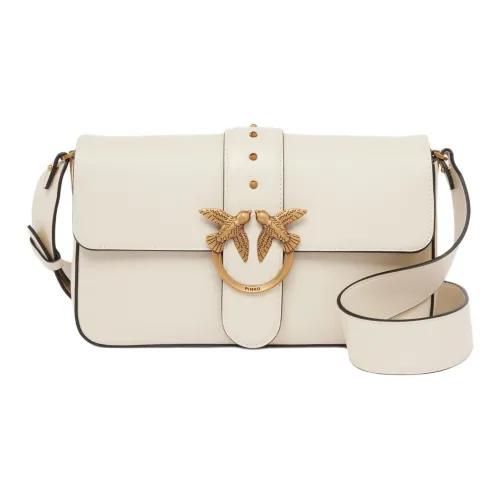 PINKO Love Bag ПУ (полиуретан) Сумка через плечо Сумка на плечо Большая Женская Белая