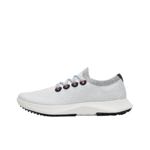 Allbirds Tree Dasher Low Топ Кэжуал Женский Полярный Белый