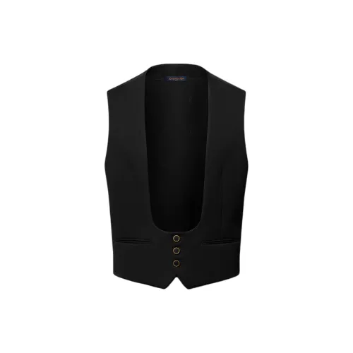 LOUIS VUITTON Мужские черные жилеты