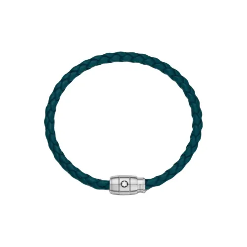 MONTBLANC Кожа Нержавеющая сталь Браслеты Женские Синий