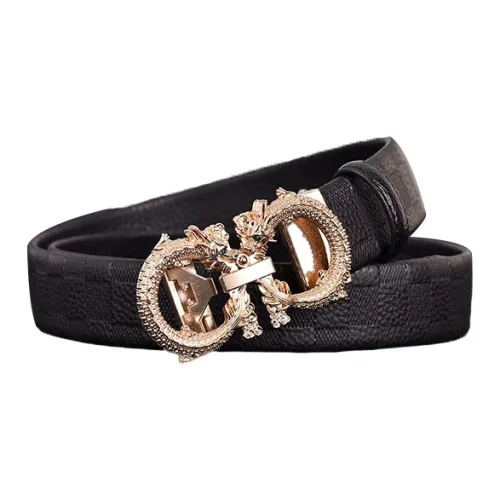 JKEM Коровья кожа Спилок Ремни Унисекс 3,5 см