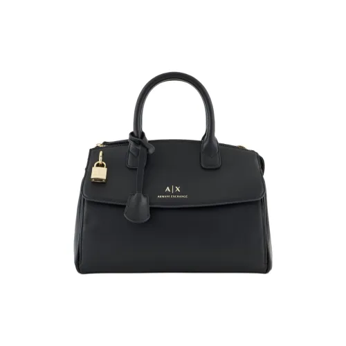 ARMANI EXCHANGEAE Полиуретан Boston Tote Bag Shopping Bag Crossbody Bag Women's Black