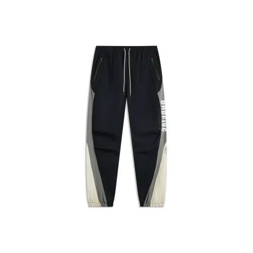 LINING Basketball Collection Черные Мужские Вязаные Тренировочные Штаны