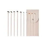 Yundaci 10 шт. Набор щеток для теней для век + сумка для кистей