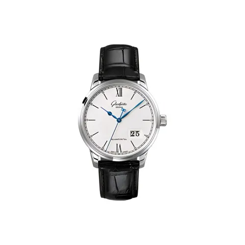 Glashütte Original Автоматический Механический Часы Мужские SENATOR 40 мм Белые