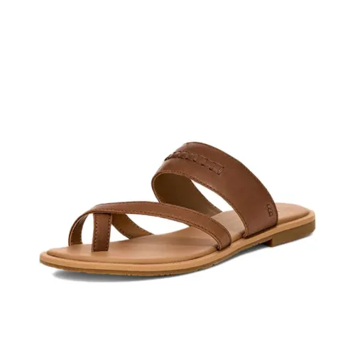 UGG Шлепанцы Женские Каштановый