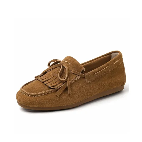 Rongcheng shoe king Женские повседневные туфли Хаки Женские