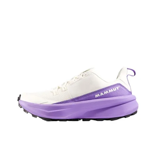 MAMMUT Aenergy Шокабассеры Slip-Resistant Низкий Топ Походная обувь Женская Белая Фиолетовая