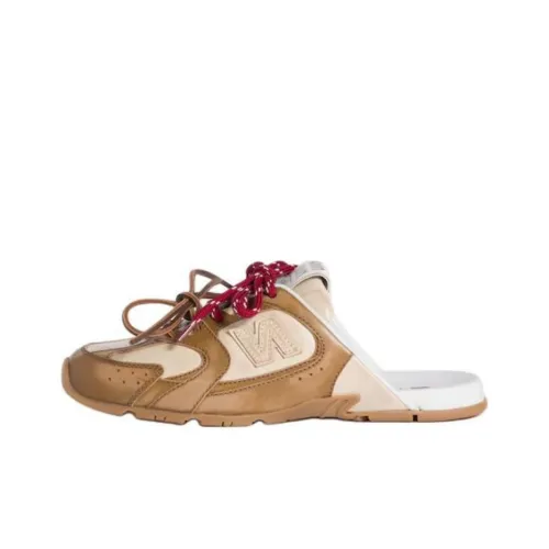 MIU MIU NB 530 SL Домашние тапочки Лаймово-серый Женские