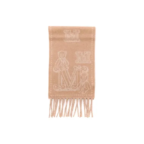 MaxMara Кашемир Вязаные Шарфы Женские Коричневый